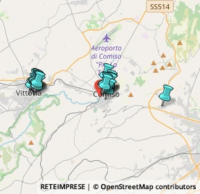 Mappa Via Villa Franca, 97013 Comiso RG, Italia (3.2455)