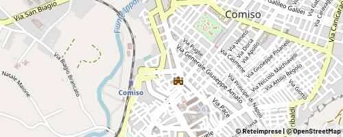 Mappa Comiso