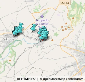 Mappa Via Goffredo Mameli, 97013 Comiso RG, Italia (3.1015)