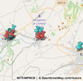 Mappa Via degli Olmi, 97013 Comiso RG, Italia (5.302)