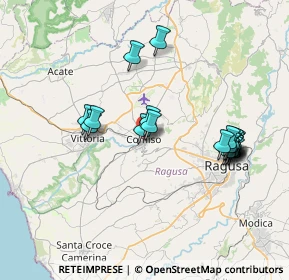 Mappa Via Arturo Toscanini, 97013 Comiso RG, Italia (8.2755)