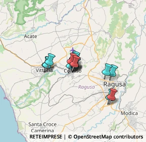 Mappa Via Arturo Toscanini, 97013 Comiso RG, Italia (4.402)