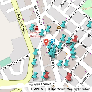Mappa Via Giuseppe Luigi Lagrange, 97013 Comiso RG, Italia (0.075)