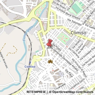 Mappa Via San Biagio, 46, 97013 Comiso, Ragusa (Sicilia)