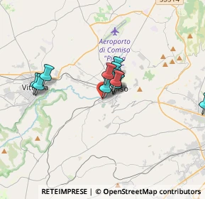 Mappa Via Francesco Crispi, 97013 Comiso RG, Italia (2.8725)