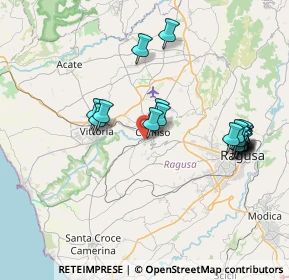 Mappa Via Francesco Crispi, 97013 Comiso RG, Italia (8.8135)