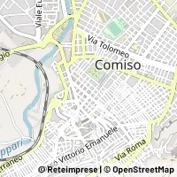 Kaart Comiso