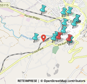 Mappa Via Frategianni, 97013 Comiso RG, Italia (1.21429)