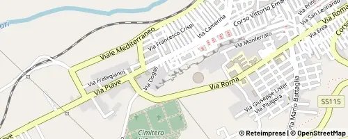 Mappa Comiso