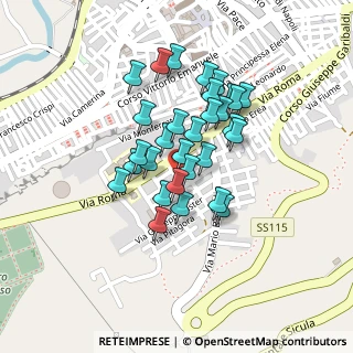 Mappa Via Luigi Pirandello, 97013 Comiso RG, Italia (0.19)