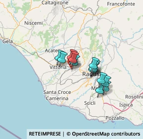 Mappa Via Giacomo Watt, 97013 Comiso RG, Italia (10.2)
