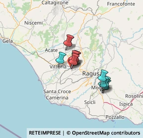 Mappa Via Luigi Pirandello, 97013 Comiso RG, Italia (9.49077)
