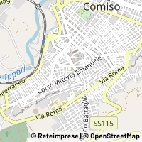 地図 Comiso