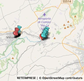 Mappa Via Filippo Turati, 97013 Comiso RG, Italia (3.877)