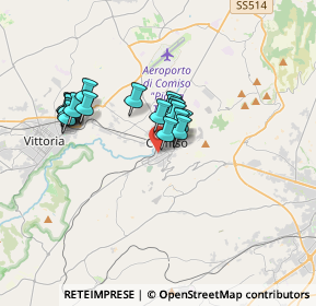 Mappa Via Virgilio, 97013 Comiso RG, Italia (3.046)