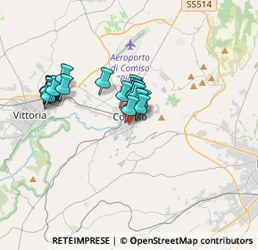 Mappa Via Aleardo Aleardi, 97013 Comiso RG, Italia (3.186)