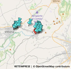 Mappa Via Carlo Alberto, 97013 Comiso RG, Italia (3.0655)