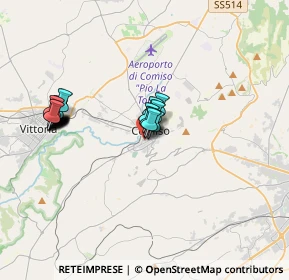 Mappa Via Carlo Alberto, 97013 Comiso RG, Italia (3.9175)