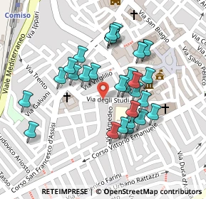 Mappa Via Carlo Alberto, 97013 Comiso RG, Italia (0.10357)