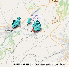 Mappa Via Degli Studi, 97013 Comiso RG, Italia (3.087)