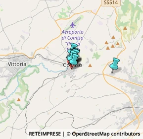 Mappa Via Tenente Meli, 97013 Comiso RG, Italia (1.04273)