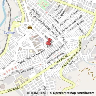 Mappa Corso Vittorio Emanuele, 212, 97013 Comiso, Ragusa (Sicilia)