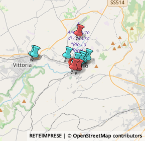 Mappa Via A. Amari, 97013 Comiso RG, Italia (1.91636)