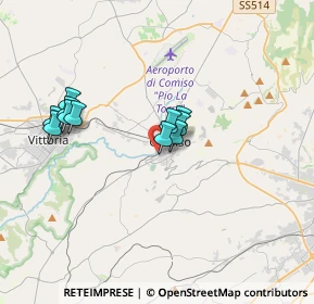 Mappa Via A. Amari, 97013 Comiso RG, Italia (3.41818)