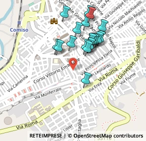 Mappa Via Santissima Annunziata, 97013 Comiso RG, Italia (0.2325)