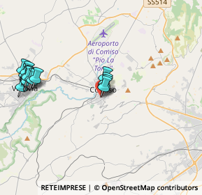 Mappa Via Santissima Annunziata, 97013 Comiso RG, Italia (5.255)