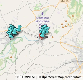 Mappa Via Santissima Annunziata, 97013 Comiso RG, Italia (4.534)