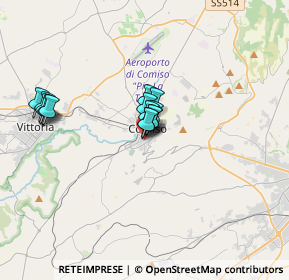 Mappa Via Santissima Annunziata, 97013 Comiso RG, Italia (3.13933)