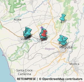 Mappa Via Erea, 97013 Comiso RG, Italia (5.45421)