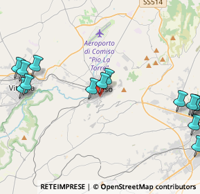 Mappa Via Erea, 97013 Comiso RG, Italia (6.22214)