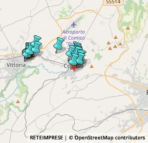 Mappa Via Erea, 97013 Comiso RG, Italia (3.291)