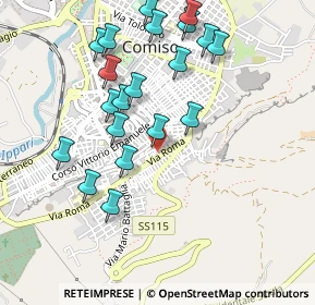 Mappa Via Erea, 97013 Comiso RG, Italia (0.569)