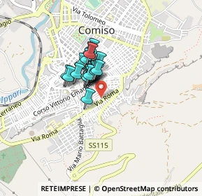 Mappa Via Erea, 97013 Comiso RG, Italia (0.283)