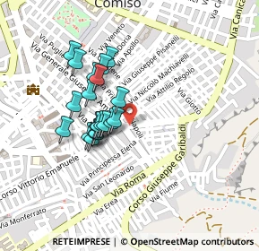 Mappa Via Attilio Regolo, 97013 Comiso RG, Italia (0.201)