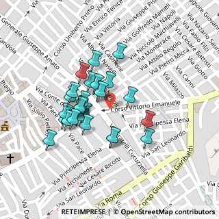 Mappa Corso Vittorio Emanuele, 97013 Comiso RG, Italia (0.08889)