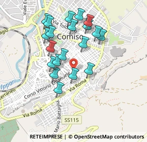 Mappa Corso Vittorio Emanuele, 97013 Comiso RG, Italia (0.486)