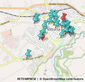 Mappa Via Virgilio Failla, 97019 Vittoria RG, Italia (1.0555)