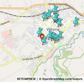 Mappa Via Virgilio Failla, 97019 Vittoria RG, Italia (0.90692)