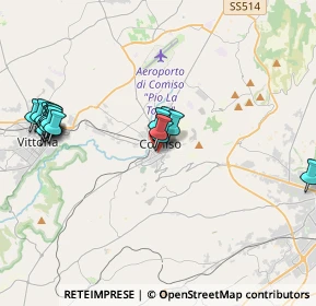 Mappa Via Biagio Pace, 97013 Comiso RG, Italia (5.09278)