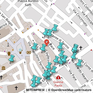Mappa Via Pace, 97013 Comiso RG, Italia (0.076)