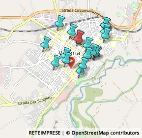 Mappa Via Curtatone, 97019 Vittoria RG, Italia (0.8425)