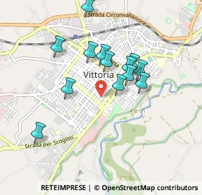 Mappa Via Curtatone, 97019 Vittoria RG, Italia (0.90385)