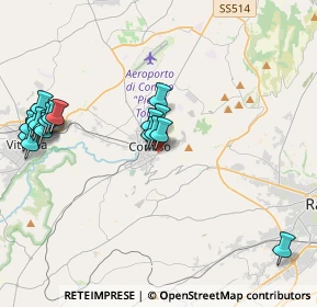 Mappa Via dei Salici, 97013 Comiso RG, Italia (5.00556)