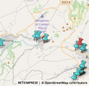 Mappa Via dei Salici, 97013 Comiso RG, Italia (7.50278)