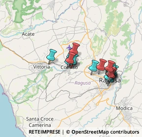 Mappa Via Carlo Emanuele Buscaglia, 97013 Comiso RG, Italia (6.601)