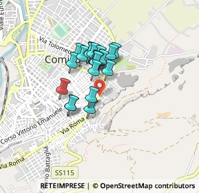 Mappa Via Carlo Emanuele Buscaglia, 97013 Comiso RG, Italia (0.3335)